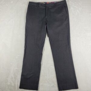Paisley & Gray Slim Fit Pants Men's 34x29 Gray‎ Comfort Slacks Dress Pants